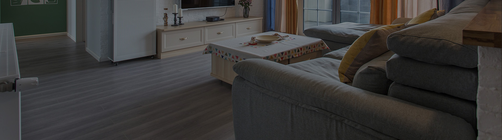Radiant floor heating banner for the Boston website.