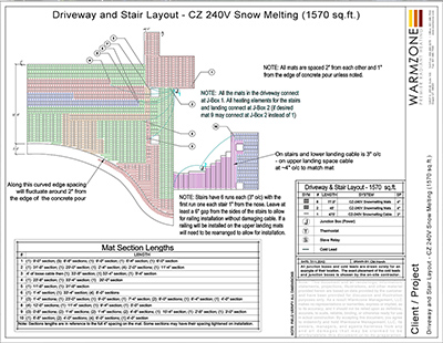 Radiant heat system design services from Warmzone